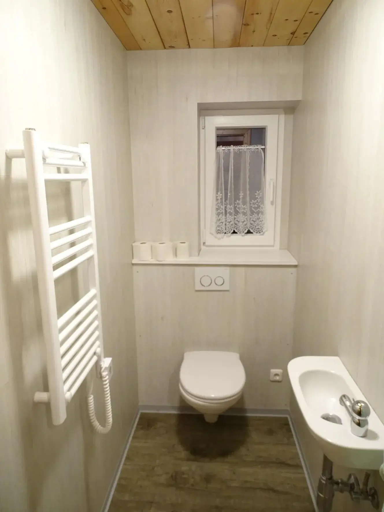 WC im Erdgeschoss