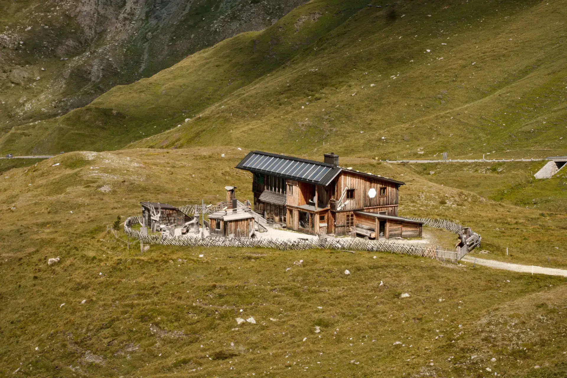 Gesamtansicht des Ferienhaus Römerhütte