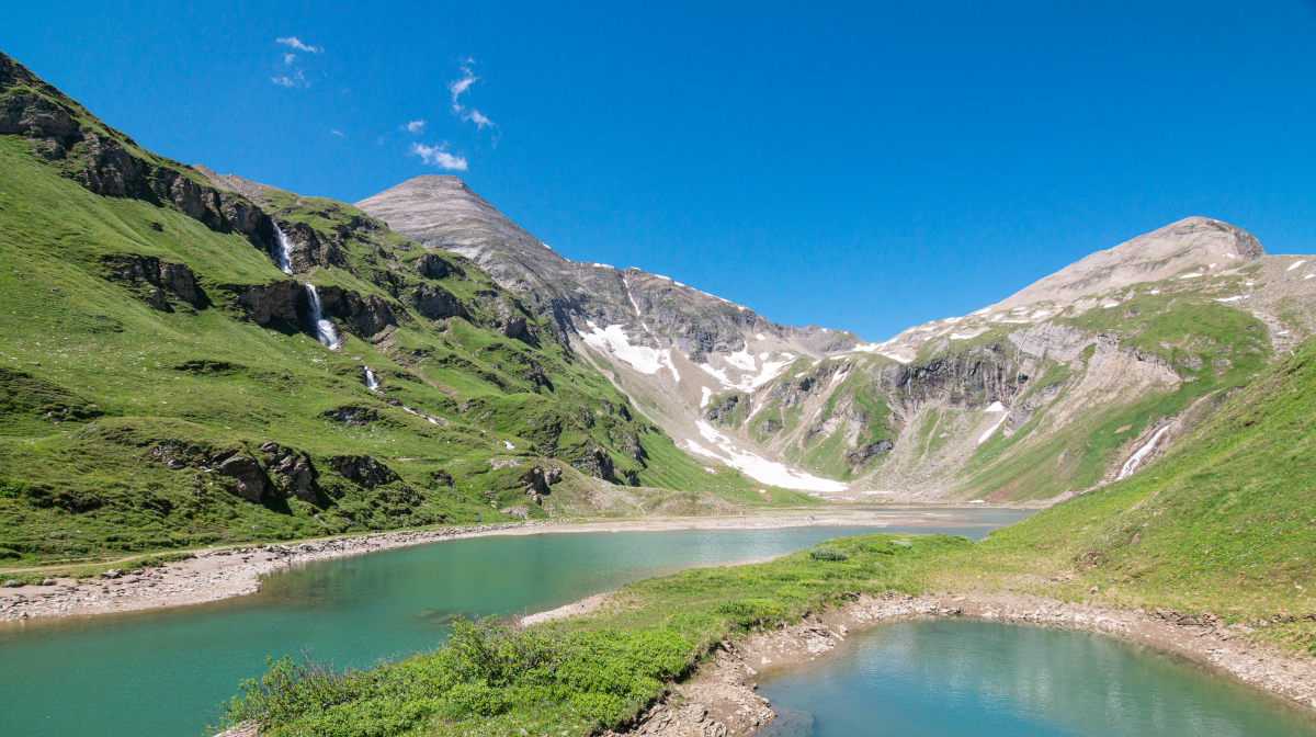 Angenehmes Bergklima im Sommer